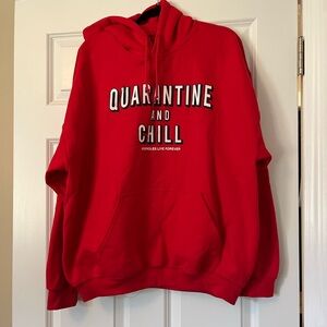 Red ALF hoodie